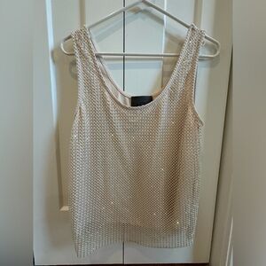 Sunday in Brooklyn | Anthropologie | Never worn - Festive Sparkling Tank Top